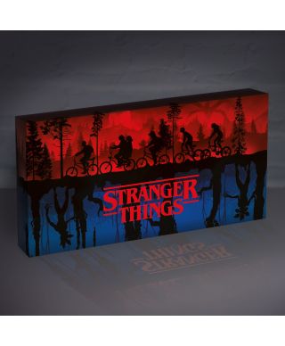 Stranger Things 2 Worlds - podświetlany obraz na płótnie