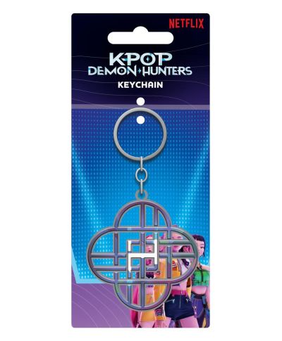 K-Pop Demon Hunters Huntrix Logo - brelok metalowy
