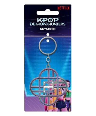 K-Pop Demon Hunters Huntrix Logo - brelok metalowy