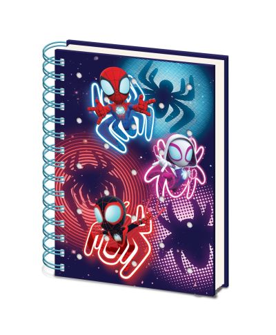 Spidey i Przyjaciele - notes A5 kołozeszyt