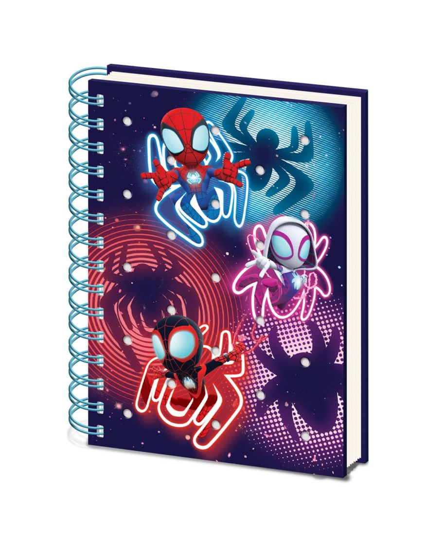 Spidey i Przyjaciele - notes A5 kołozeszyt