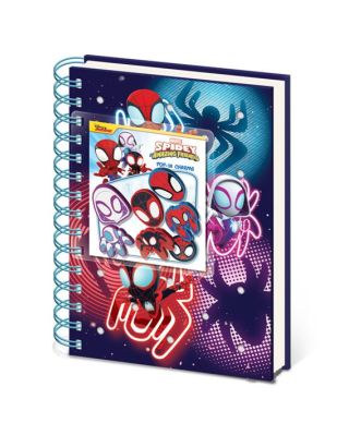 Spidey i Przyjaciele - notes A5 kołozeszyt