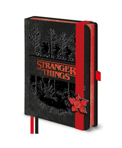 Stranger Things Upside Down - notes A5