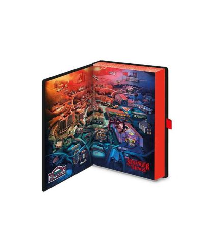 Stranger Things Upside Down - notes A5