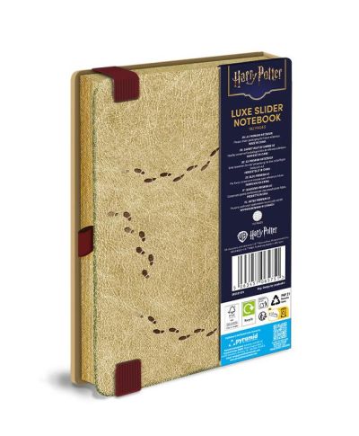 Harry Potter Marauders Mapa Huncwotów - notes A5