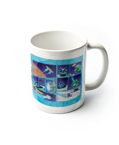 Astro Bot Comic Strip - kubek