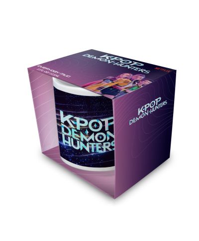 K-Pop Demon Hunters K Pop Logo - kubek