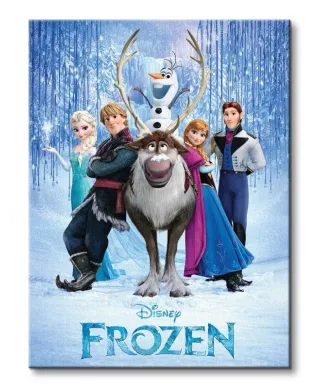 Frozen (Cast) - Obraz na płótnie