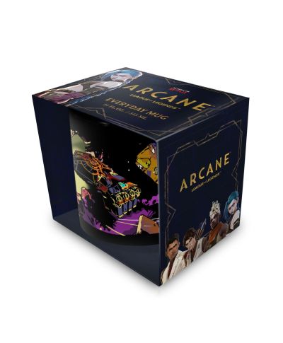 Arcane VI - czarny kubek