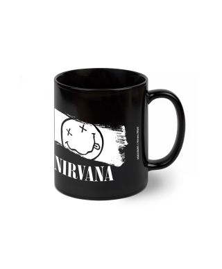 Nirvana Wipe - czarny kubek