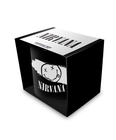 Nirvana Wipe - czarny kubek