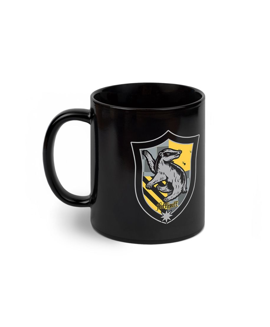 Harry Potter Hufflepuff Uniform - czarny kubek