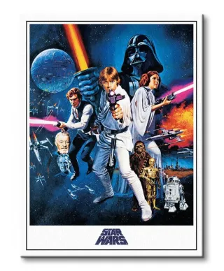 Star Wars Episode IV (A New Hope) - Obraz na płótnie