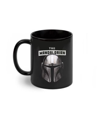 Star Wars The Mandalorian Beskar Helmet - czarny kubek