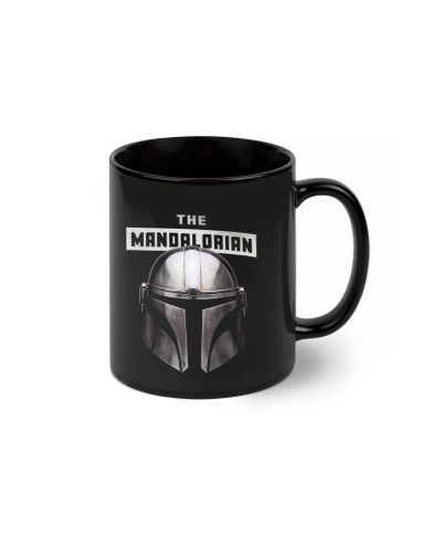 Star Wars The Mandalorian Beskar Helmet - czarny kubek