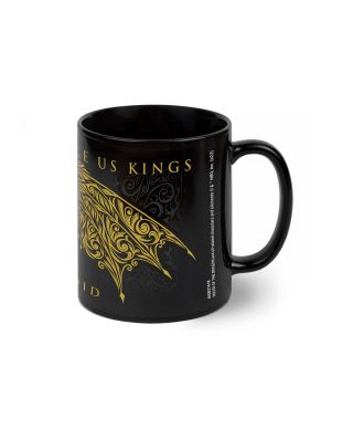 Ród Smoka Targaryen - czarny kubek