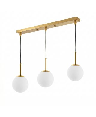 NOWOCZESNA POTRÓJNA LAMPA MOSIĘŻNA FREDICA W3 PRO