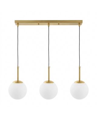 NOWOCZESNA POTRÓJNA LAMPA MOSIĘŻNA FREDICA W3 PRO