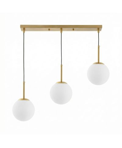 NOWOCZESNA POTRÓJNA LAMPA MOSIĘŻNA FREDICA W3 PRO