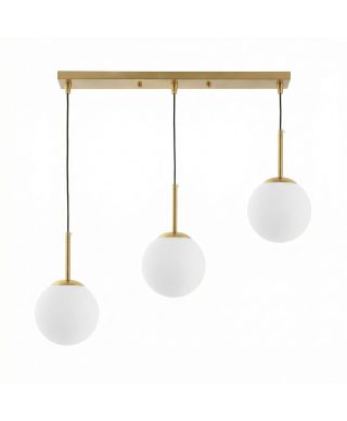 NOWOCZESNA POTRÓJNA LAMPA MOSIĘŻNA FREDICA W3 PRO