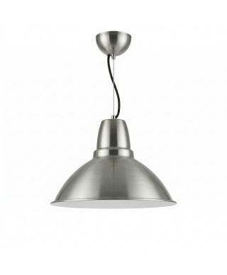 NOWOCZESNA LAMPA WISZĄCA SREBRNA DORS