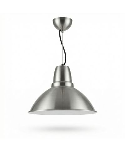 NOWOCZESNA LAMPA WISZĄCA SREBRNA DORS