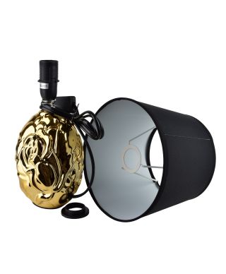 LETI GREY Lampa stołowa 11x20x31,5cm