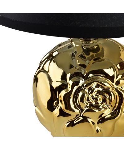 LETI GREY Lampa stołowa 12x17x26cm