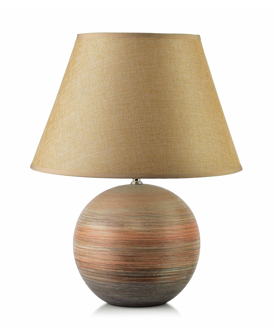 LETI GREY Lampa stołowa 22x35x45cm