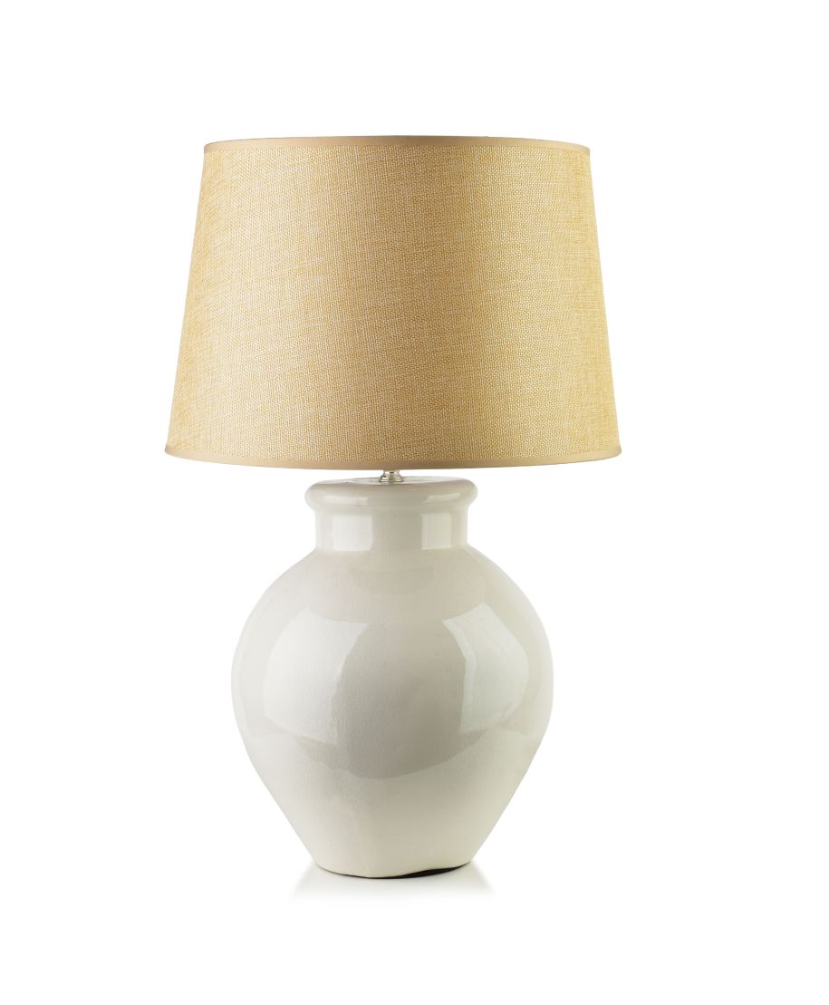 LETI GREY Lampa stołowa 28x36x56cm