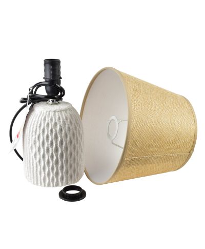 LETI GREY Lampa stołowa 10,5x 20x28,5cm