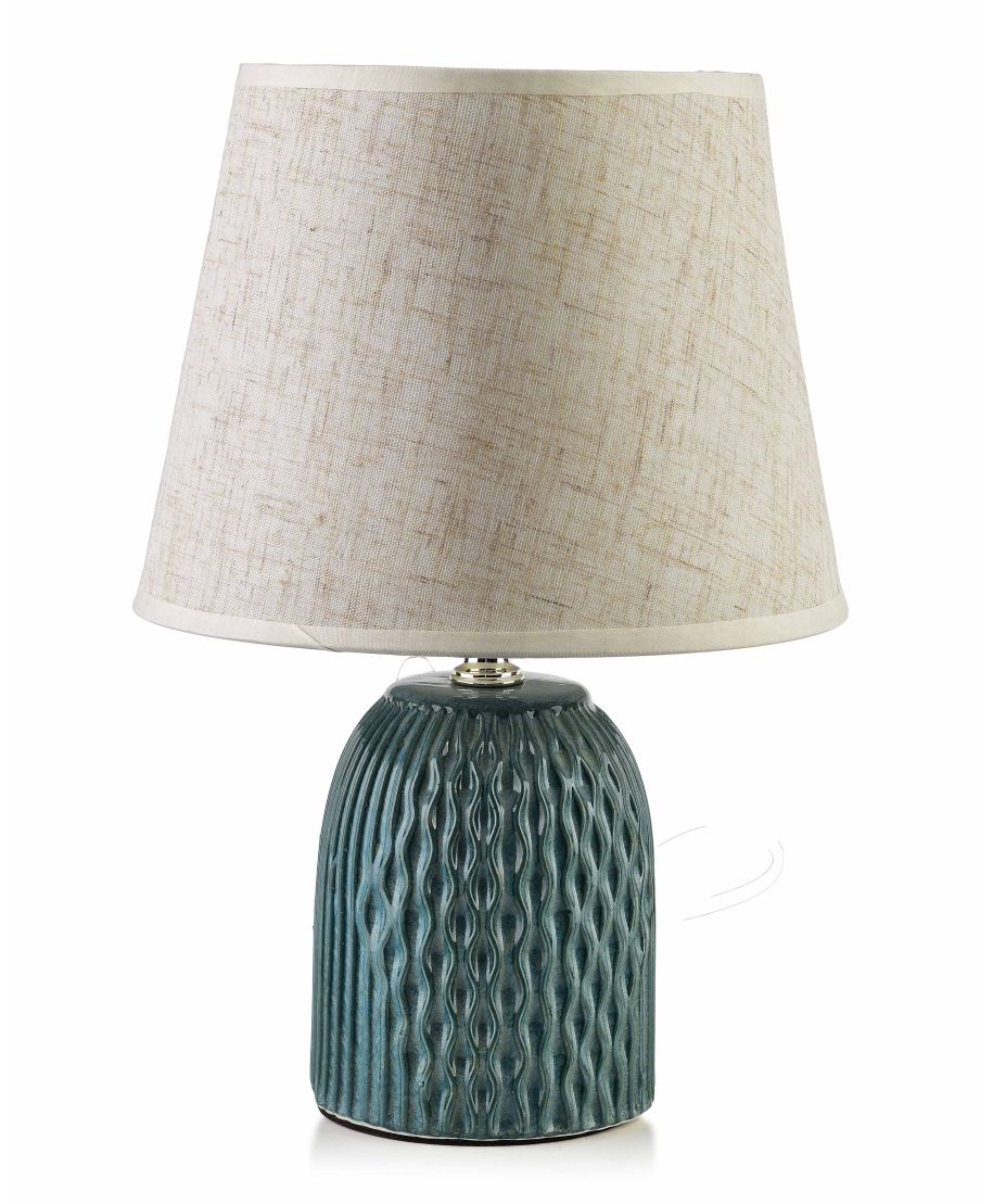 LETI GREY Lampa stołowa 9,5x20x29cm