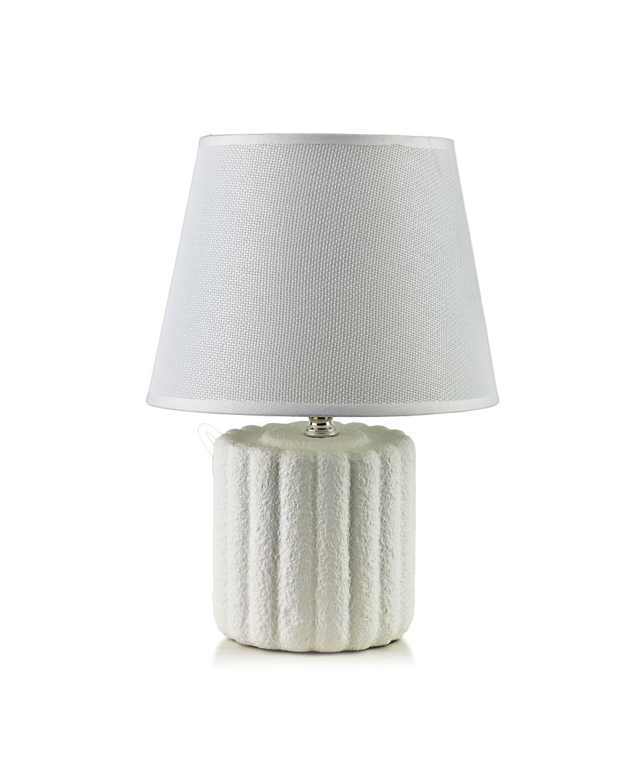 LETI GREY Lampa stołowa 11x20x28cm