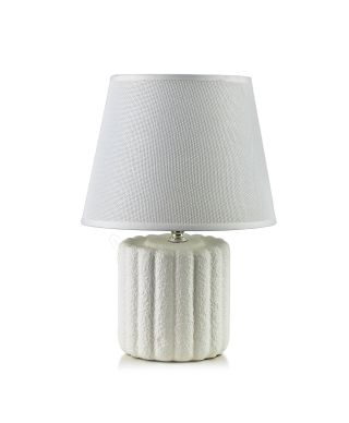 LETI GREY Lampa stołowa 11x20x28cm