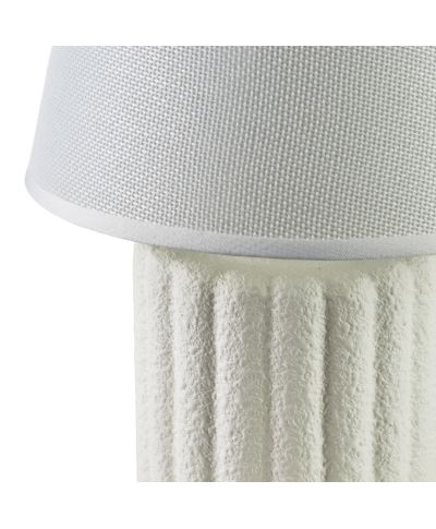 LETI GREY Lampa stołowa 11x20x28cm