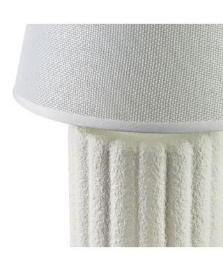 LETI GREY Lampa stołowa 11x20x28cm