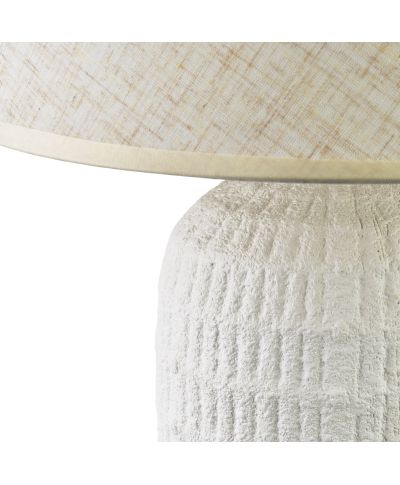 LETI GREY Lampa stołowa 16x33x49cm