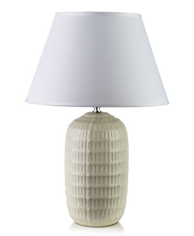 LETI GREY Lampa stołowa 15x32x47cm