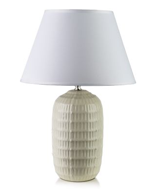 LETI GREY Lampa stołowa 15x32x47cm