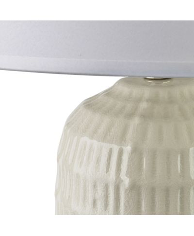 LETI GREY Lampa stołowa 15x32x47cm