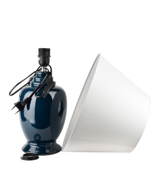 LETI GREY Lampa stołowa 17x34,5x52,5cm