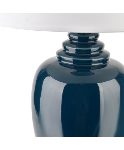 LETI GREY Lampa stołowa 17x34,5x52,5cm