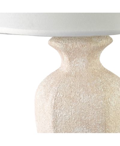 LETI GREY Lampa stołowa 16x33x59cm