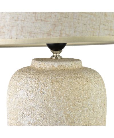 LETI GREY Lampa stołowa 17x39x63cm