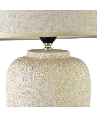 LETI GREY Lampa stołowa 17x39x63cm