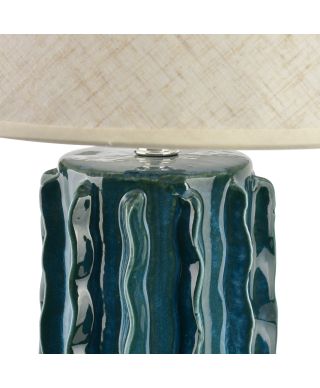 LETI GREY Lampa stołowa 11,5x30x45cm