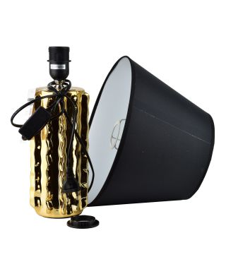 LETI GREY Lampa stołowa 11,5x30x45cm