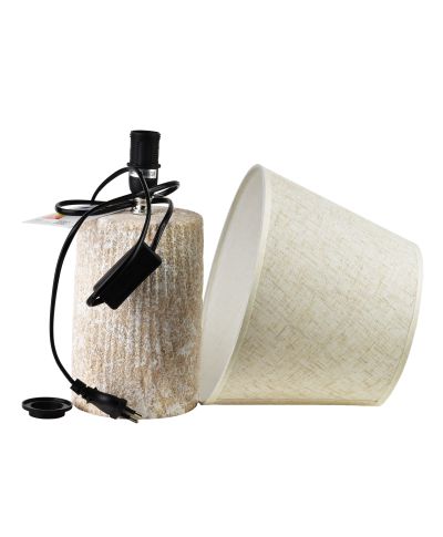 LETI GREY Lampa stołowa 12x22,5x36cm