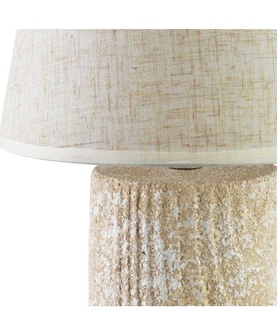 LETI GREY Lampa stołowa 12x22,5x36cm