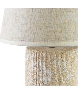 LETI GREY Lampa stołowa 12x22,5x36cm